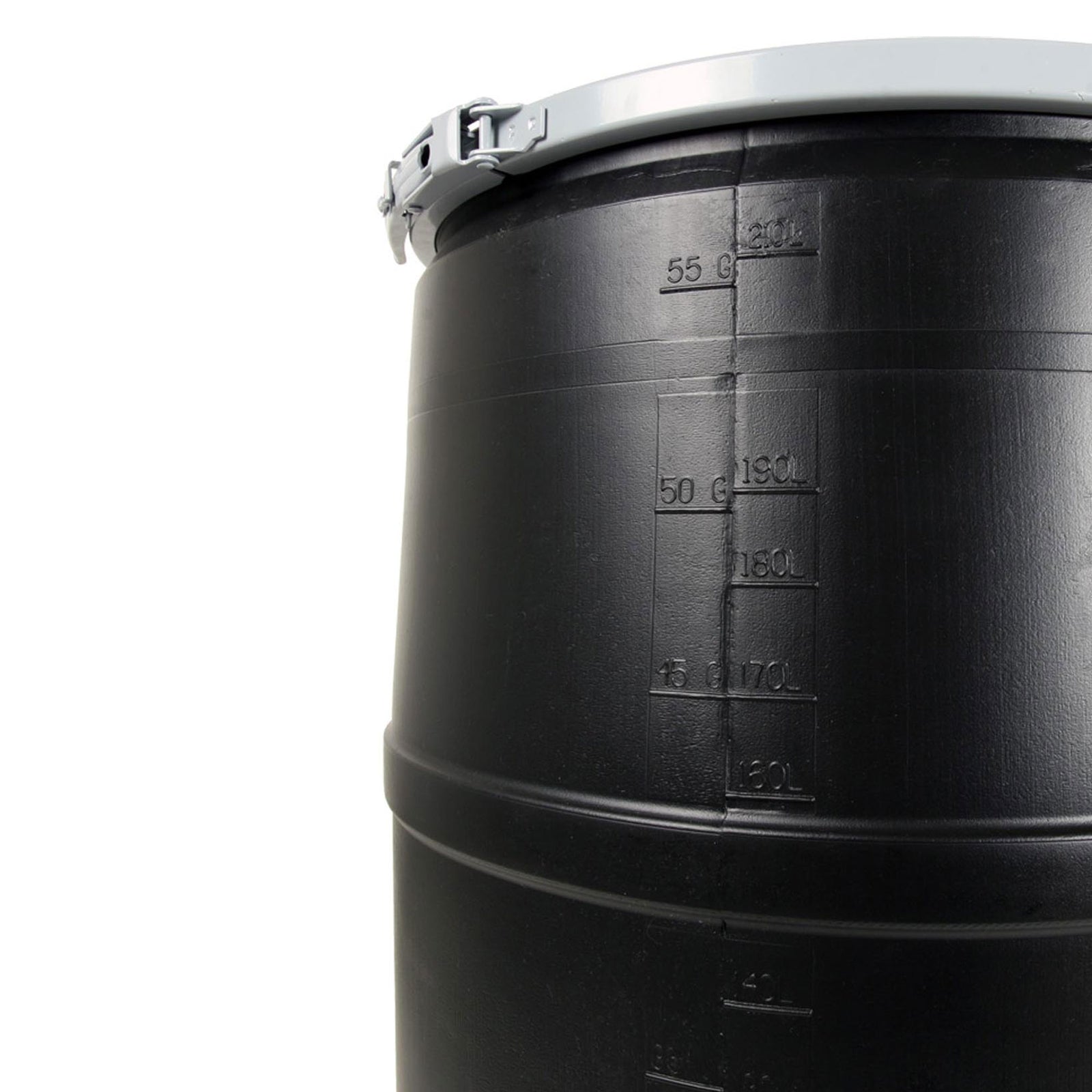 Active Aqua DRM58T 55 Gallon Drum Hydroponic Reservoir w/ Pre-Drilled Cover Lid - VMInnovations