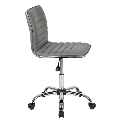 Flash Furniture Swivel Foam Molded Seat Dual Wheel Casters Chair (For Parts)