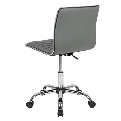 Flash Furniture Swivel Foam Molded Seat Dual Wheel Casters Chair (For Parts)