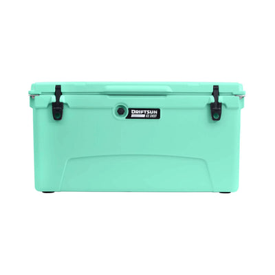 Driftsun 110 Qt Insulated Hardside Ice Chest Cooler, Sea Foam Green (Open Box)