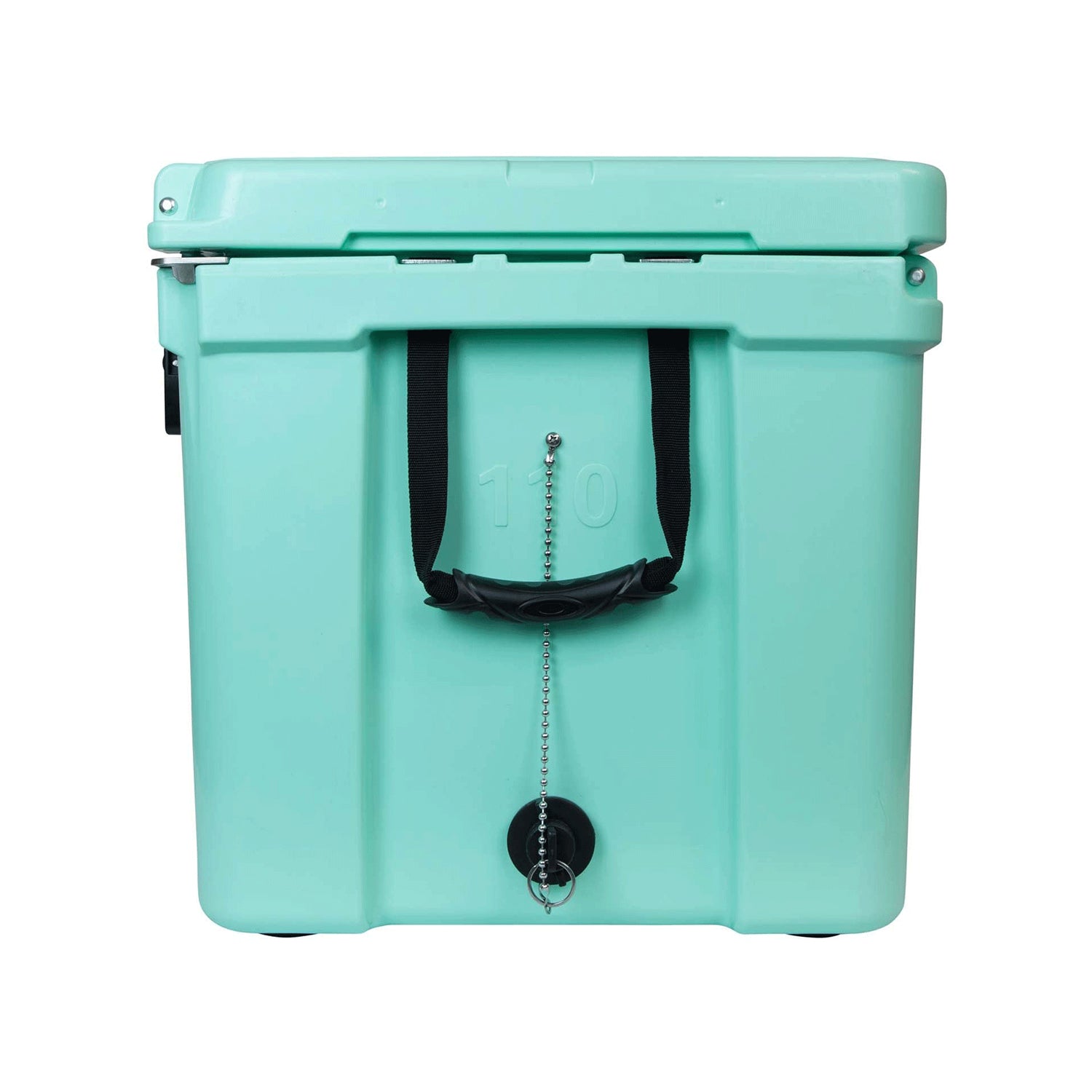 Driftsun 110 Qt Insulated Hardside Ice Chest Cooler, Sea Foam Green (Open Box)