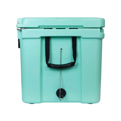 Driftsun 110 Qt Insulated Hardside Ice Chest Cooler, Sea Foam Green (Open Box)