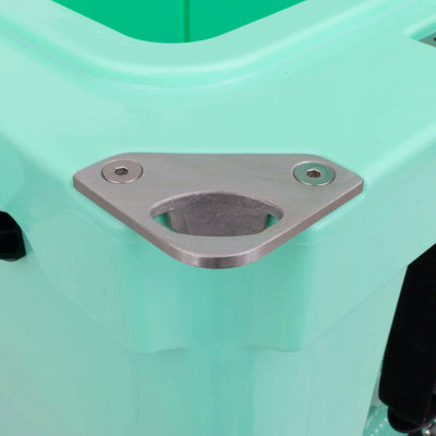 Driftsun 110 Qt Insulated Hardside Ice Chest Cooler, Sea Foam Green (Open Box)