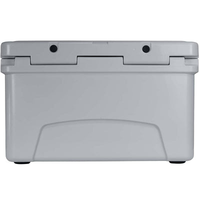 Driftsun Portable 45 Quart Insulated Hardside Ice Chest Cooler, Grey (Open Box)