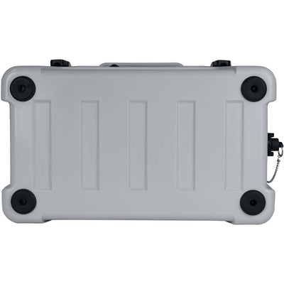 Driftsun Portable 45 Quart Insulated Hardside Ice Chest Cooler, Grey (Open Box)