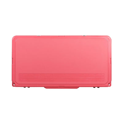 Driftsun Portable 75 Quart Insulated Hardside Ice Chest Cooler, Coral (Open Box)