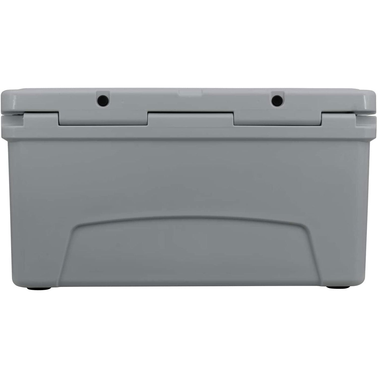 Driftsun 75 Quart Portable Insulated Rotomolded Cooler Chest, Grey (For Parts)