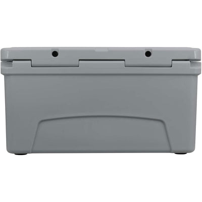 Driftsun 75 Quart Portable Insulated Rotomolded Cooler Chest, Grey (For Parts)