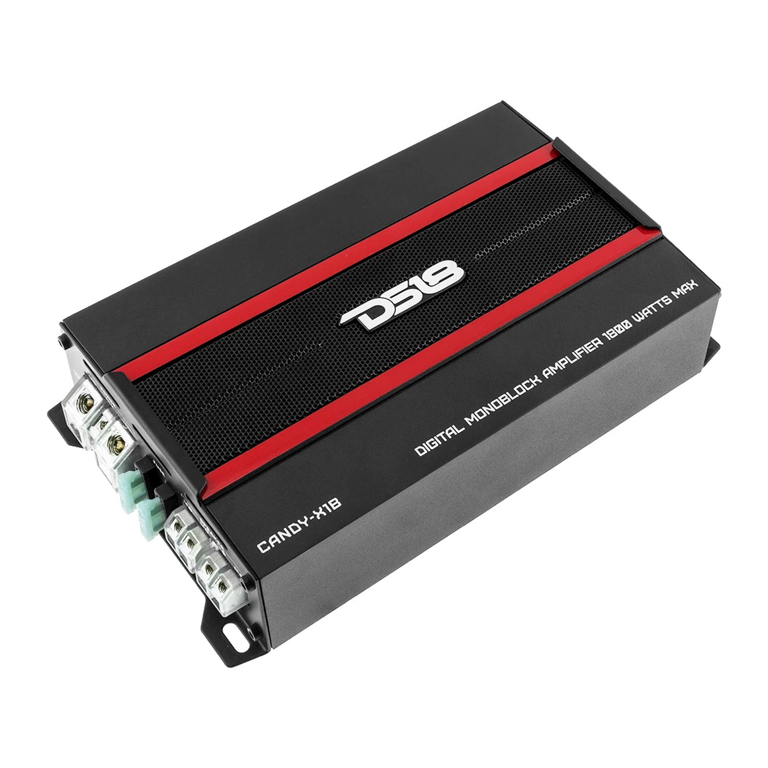 DS18 CANDY X1B Class D 1800 Watt MAX, 1/2/4 Ohm Car Audio Digital Mono Amplifier