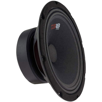 DS18 Pro 6.5" 480W Car Speaker (2 Pack) w/Audiopipe 3.75" 350W Bullet Tweeters