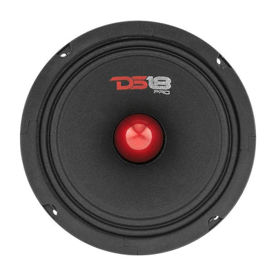DS18 DS18-PRO-GM6B Pro GM 6.5" 480W Mid Range Car Loudspeaker w/ Bullet (2 Pack)