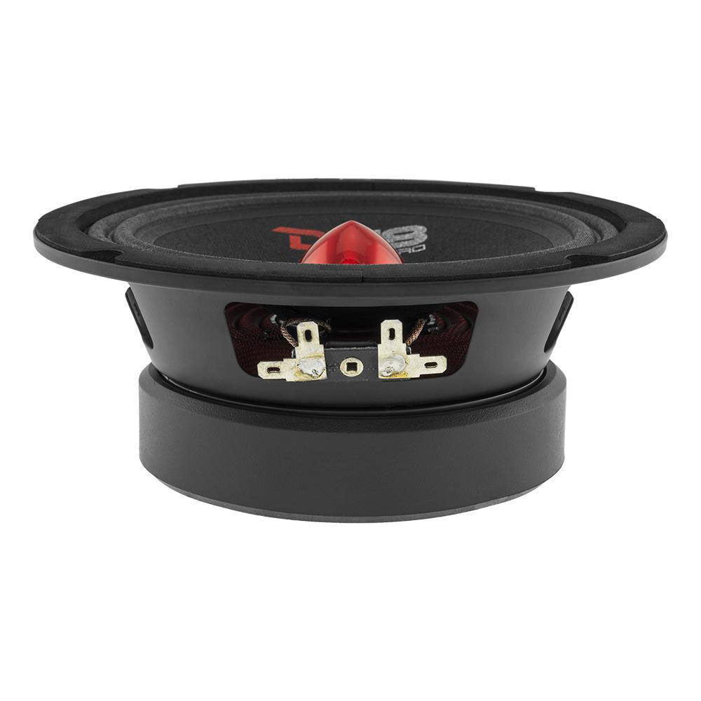 DS18 Pro GM 6.5" 480 Watt Car Speaker (2 Pack) w/Audiopipe 3.75" Bullet Tweeters