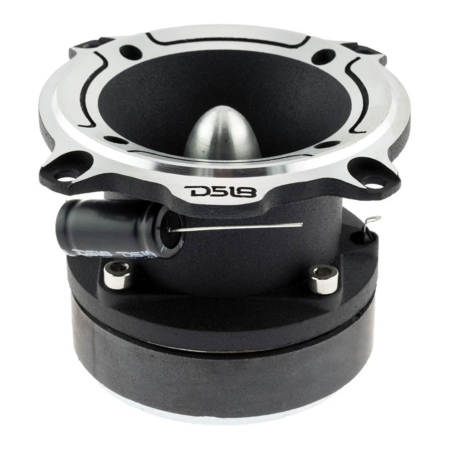 DS18 PRO 1" 350W Bullet Tweeter, Pair w/ Crunch 300W 6.5" Speakers (2 Pair)
