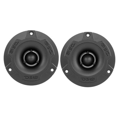 DS18 240 Watt Aluminum Bullet Tweeter Pair Bundle with 2 Pairs of 6.5" Speakers - VMInnovations