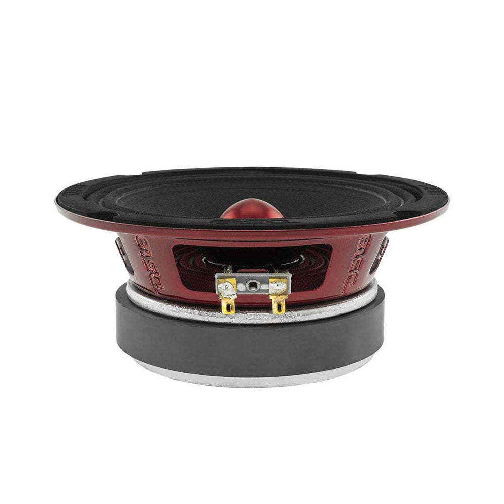 DS18 Pro X 6.5" 500W Car Speaker (2 Pack) w/Audiopipe 3.75" Bullet Tweeter, Pair