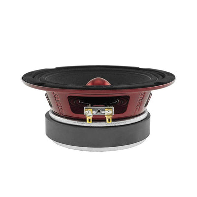 DS18 Pro X 6.5" 500W Car Speaker (2 Pack) w/Audiopipe 3.75" Bullet Tweeter, Pair