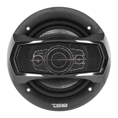 DS18 SELECT 6.5" 4 Way Car Speaker, Pair w/Audiopipe 3.75" Bullet Tweeter, Pair