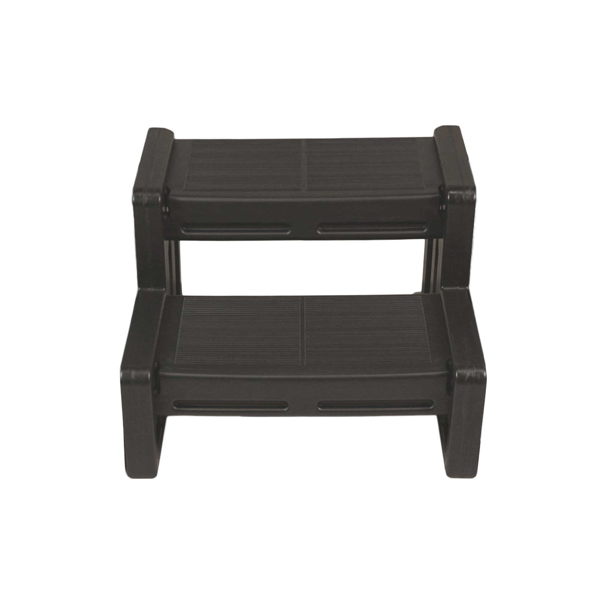 Vinyl Works 22 Inch Junior Resin Home Spa and Hot Tub Steps, Mocha (Used) - VMInnovations