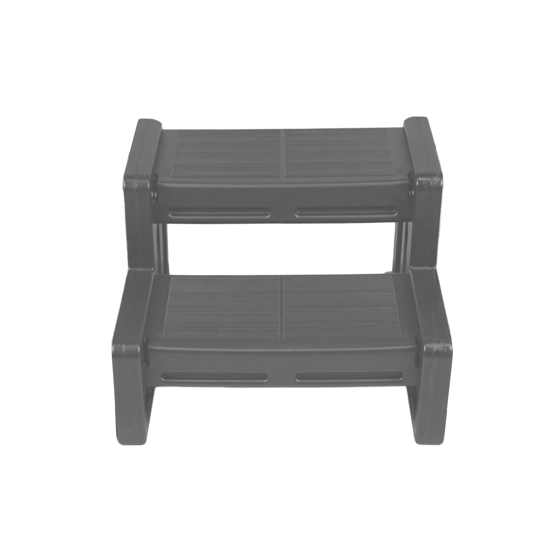 Vinyl Works 22 Inch Junior Resin Home Spa and Hot Tub Steps, Gray (Used) - VMInnovations