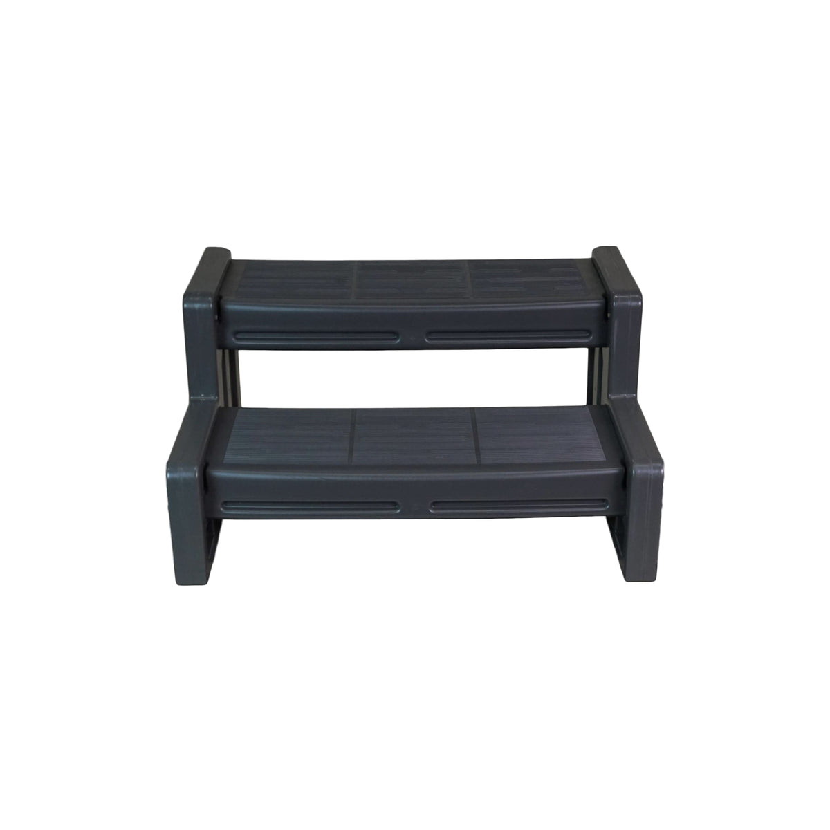 Vinyl Works 29 Inch Deluxe Resin Home Spa and Hot Tub Steps, Black (Used) - VMInnovations