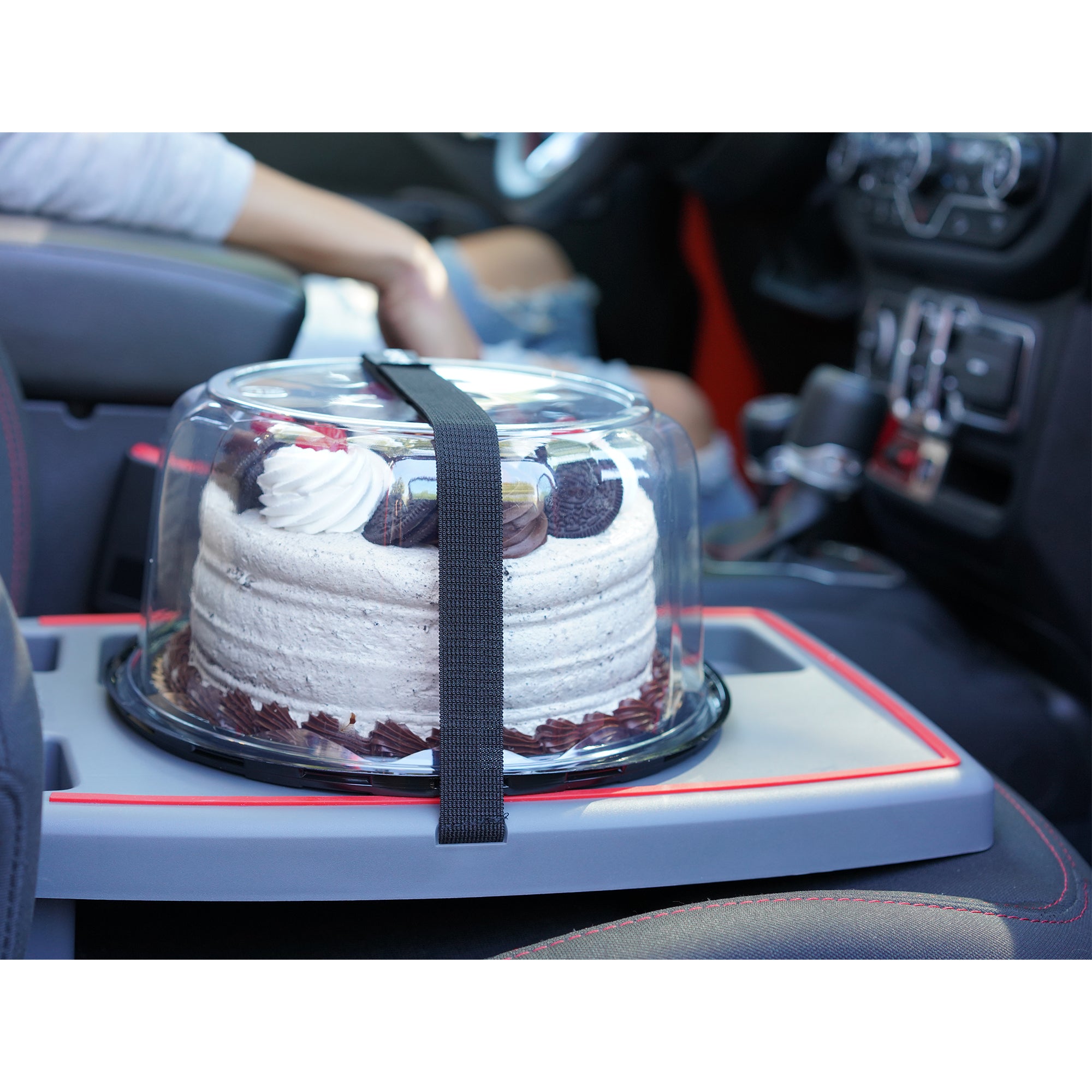 Stupid Car Tray Personal Multi Function Food & Drink Travel Organizer (Used)