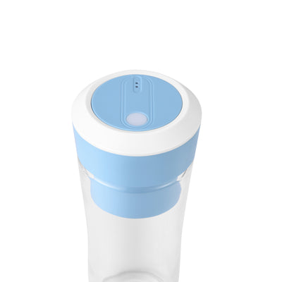 Geek Chef GPB30 10 Oz Portable Mini Personal Cordless Rechargeable Blender, Blue