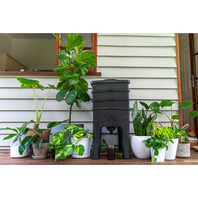 Tumbleweed Indoor Outdoor Worm Cafe Vermicomposter Organic Waste Composting Bin