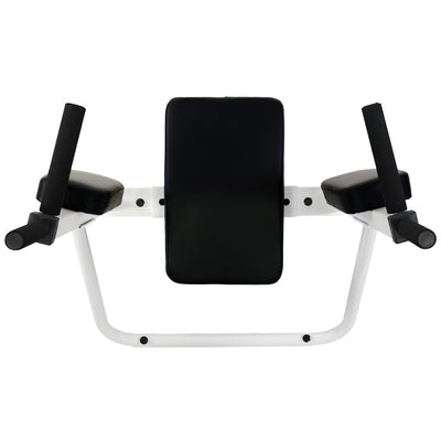 Ultimate Body Press DSVKR-W Wall Mount Dip Station w/ Vertical Knee Raise, White