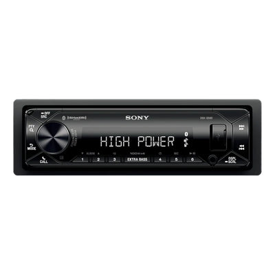 DSXGS80 4 x 100 Watt Single DIN Bluetooth Media Receiver w/ Voice Control (Used)