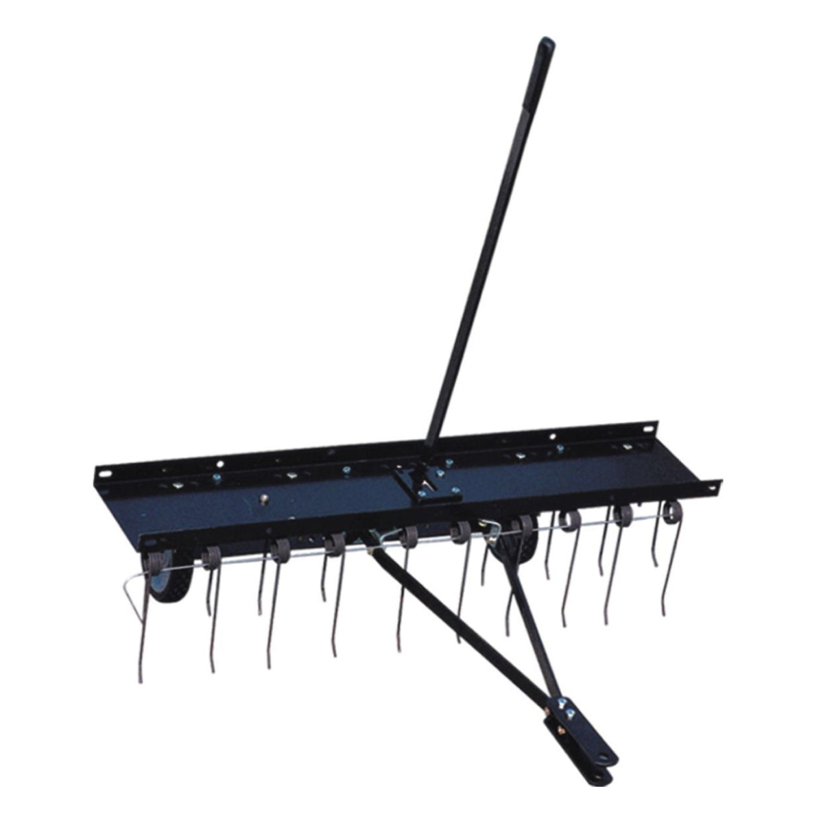 Yard Tuff DT-48T Steel Tine Tow Behind Lawn Dethatcher Pull Attachment, 48 Inch