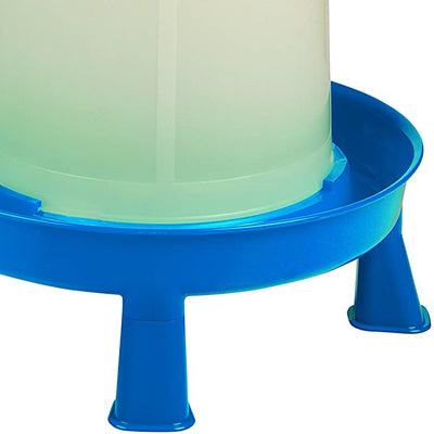 Little Giant 2.5 Gal Chicken Water Dispenser w/ Carrying Handle, Blue (Open Box)