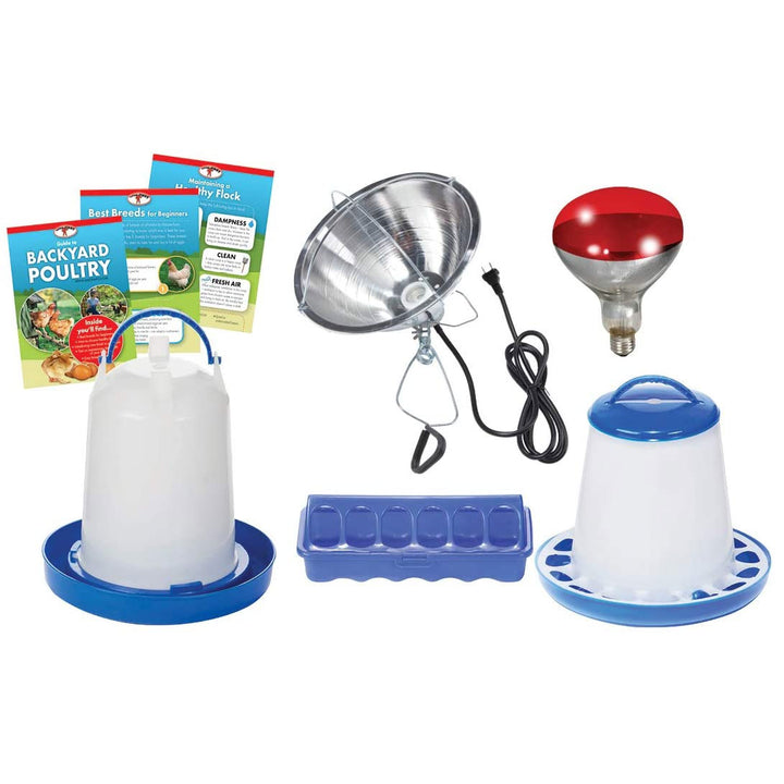 Double-Tuf Chicken and Poultry Starter Kit w/ Book and Accessories (Open Box)