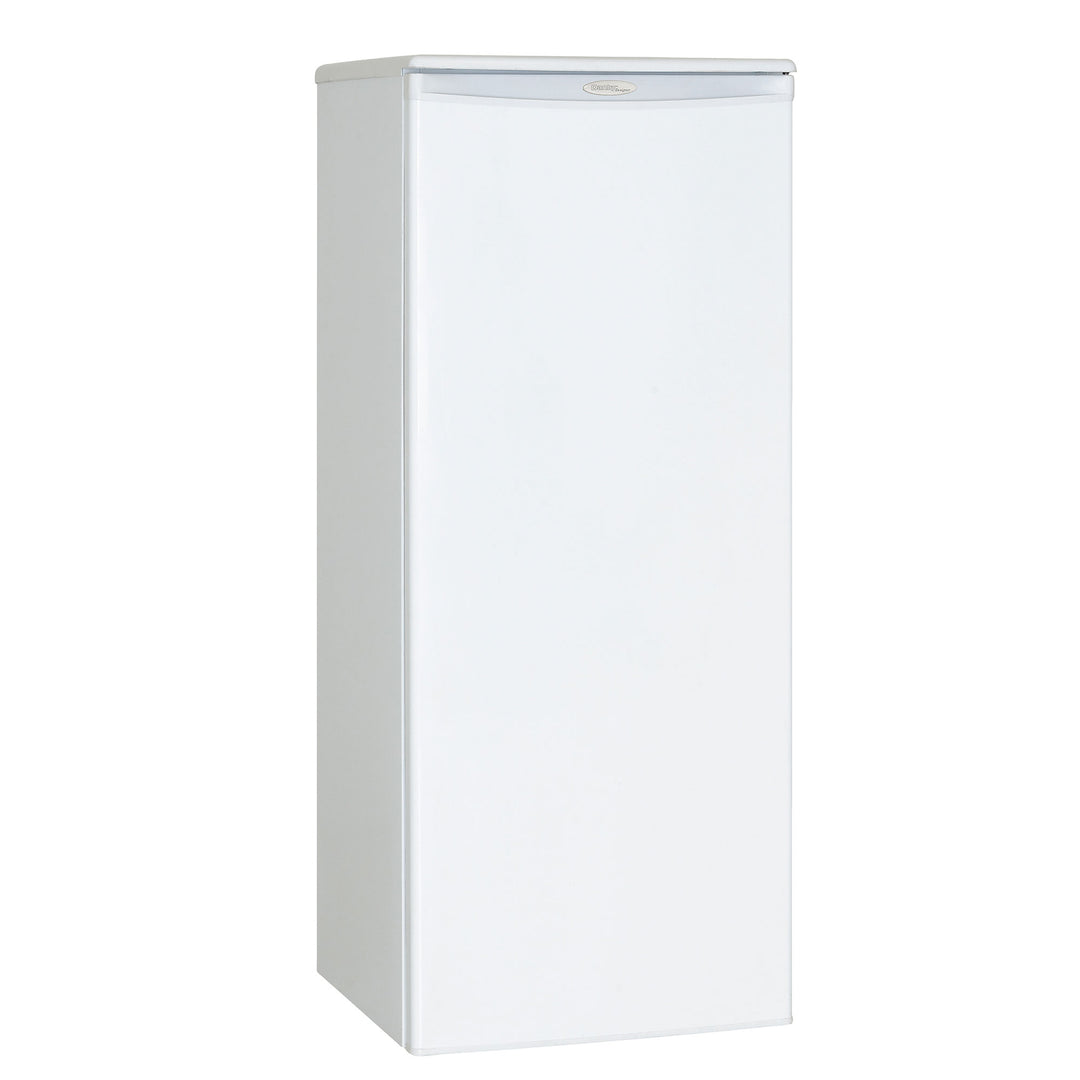 Danby Designer 8.5 Cu Ft Upright Reversible Deep Freezer Cooler, White (Used)