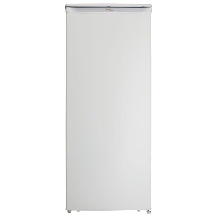 Danby Designer 8.5 Cu Ft Upright Reversible Deep Freezer Cooler, White (Used)