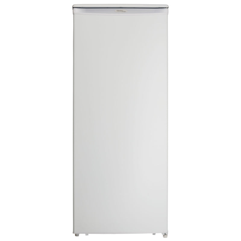 Danby Designer 8.5 Cu Ft Storage Upright Deep Freezer Cooler, White (For Parts)