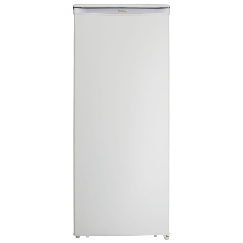 Danby Designer 8.5 Cu Ft Storage Upright Reversible Deep Freezer Cooler, White