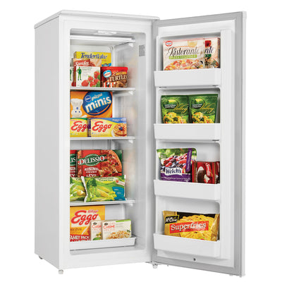 Danby Designer 8.5 Cu Ft Storage Upright Deep Freezer Cooler, White (For Parts) - VMInnovations