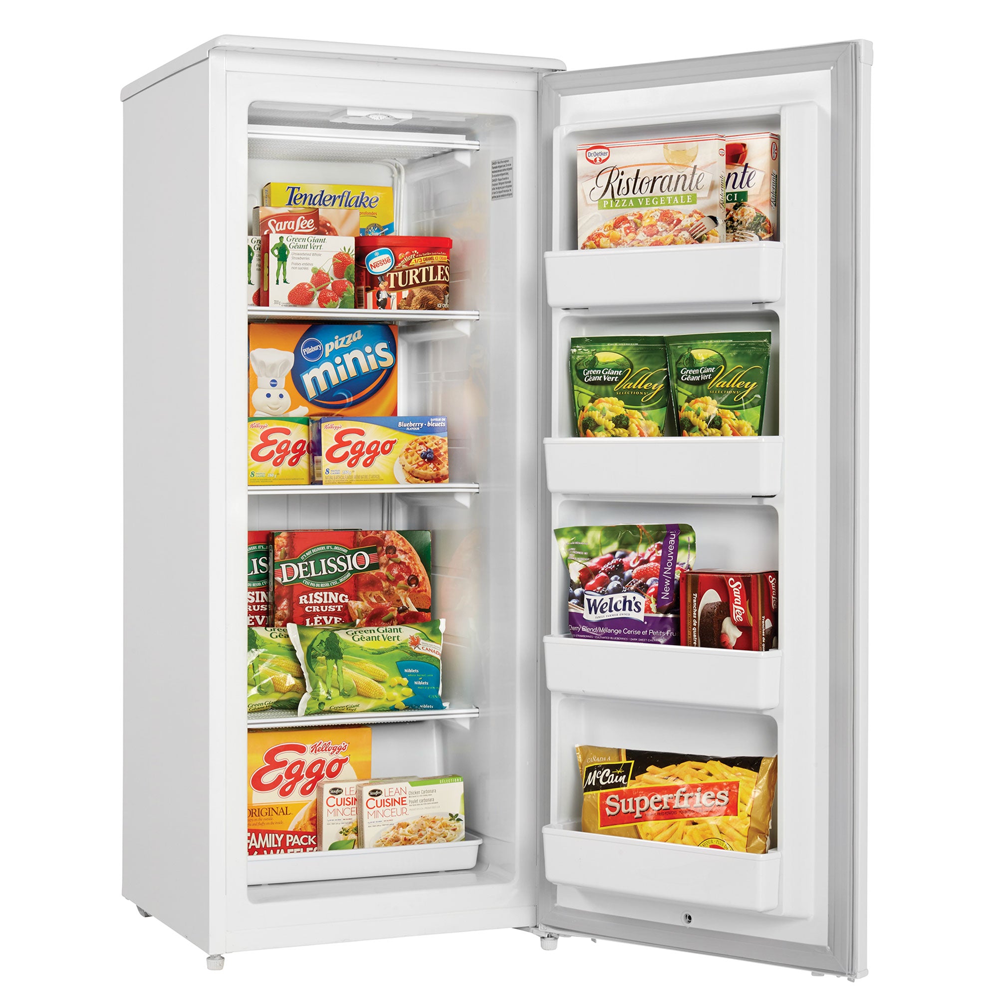 Danby Designer 8.5 Cu Ft Storage Upright Deep Freezer Cooler, White (For Parts) - VMInnovations