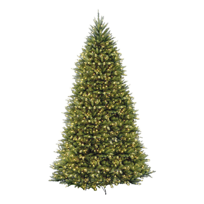 National Tree Company 12 Foot Pre-Lit Dunhill Fir Artificial Tree(For Parts)