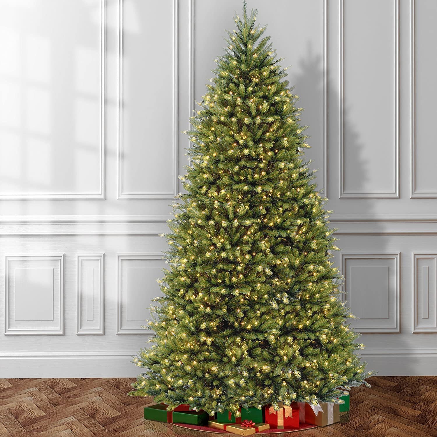 National Tree Company 12 Foot Pre-Lit Dunhill Fir Artificial Tree(For Parts) - VMInnovations