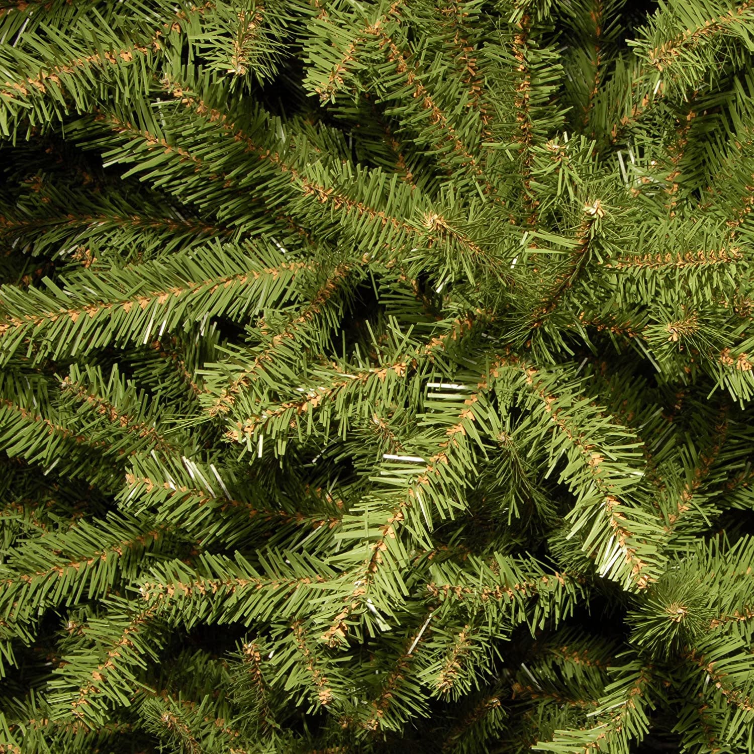 National Tree Company Dunhill Fir 4.5 Foot Christmas Tree & Color String Lights