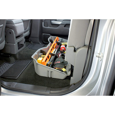 DU-HA 2014-18 Chevy GMC Seat Truck Storage Container Organizer Gun Rack (Used)