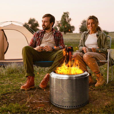 Duraflame 19.5" Smokeless Fire Pit w/Double Walled Technology & Grate(For Parts) - VMInnovations