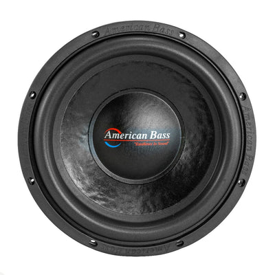 American Bass DX124 12 Inch 4 Ohm 800 Watt Subwoofer Speaker with Enclosure Box - VMInnovations