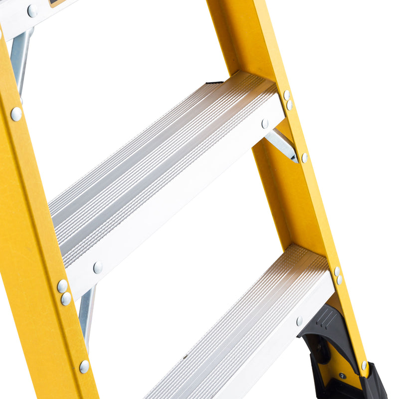 DeWalt 6 Foot Fiberglass Type IAA 375 Pound Duty Rating Step Ladder (Used)