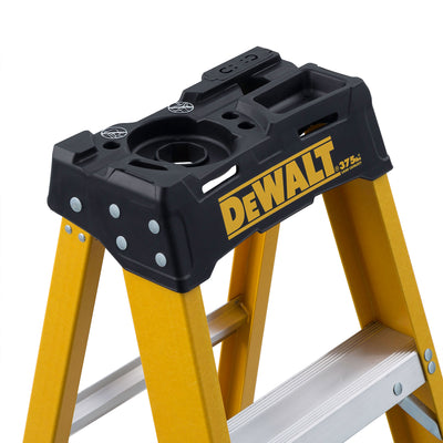 DeWalt 6 Foot Fiberglass Type IAA 375 Pound Duty Rating Step Ladder (Used)