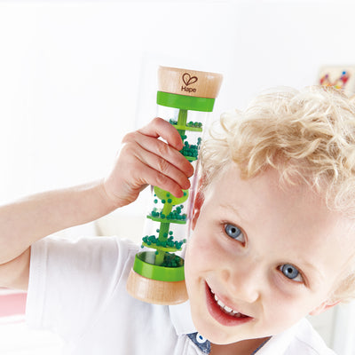 Hape Preschool Toddler Kids 5 Piece Wood Plastic Musical Toy Instrument Band Set (Refurbished)