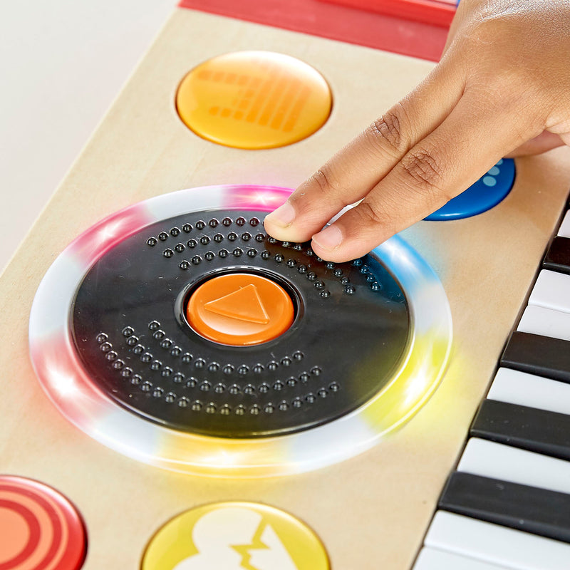 Hape Kids DJ Mix and Spin Studio Music Toy Playset for Kids Ages 1 to 5 Years