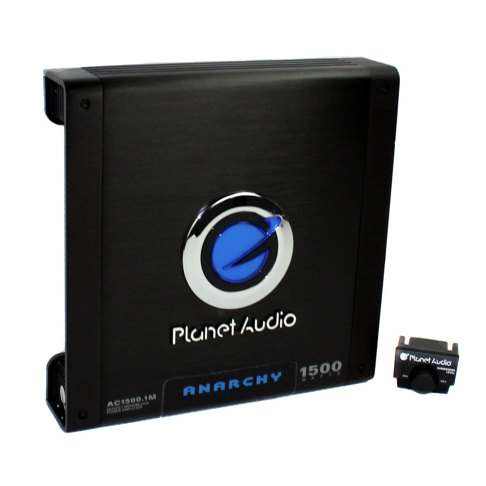 Planet Audio AC15001M Car Audio Amplifier with Remote & BOSS 8 Gauge Wiring Kit - VMInnovations