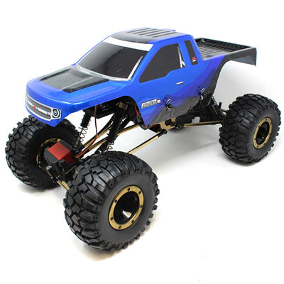 Redcat Racing Everest10 Rock Crawler Electric Brushed RC Truck, Blue (For Parts)
